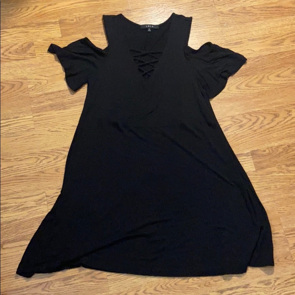 Casual Black Dress